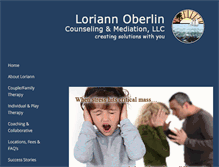 Tablet Screenshot of loriannoberlin.com